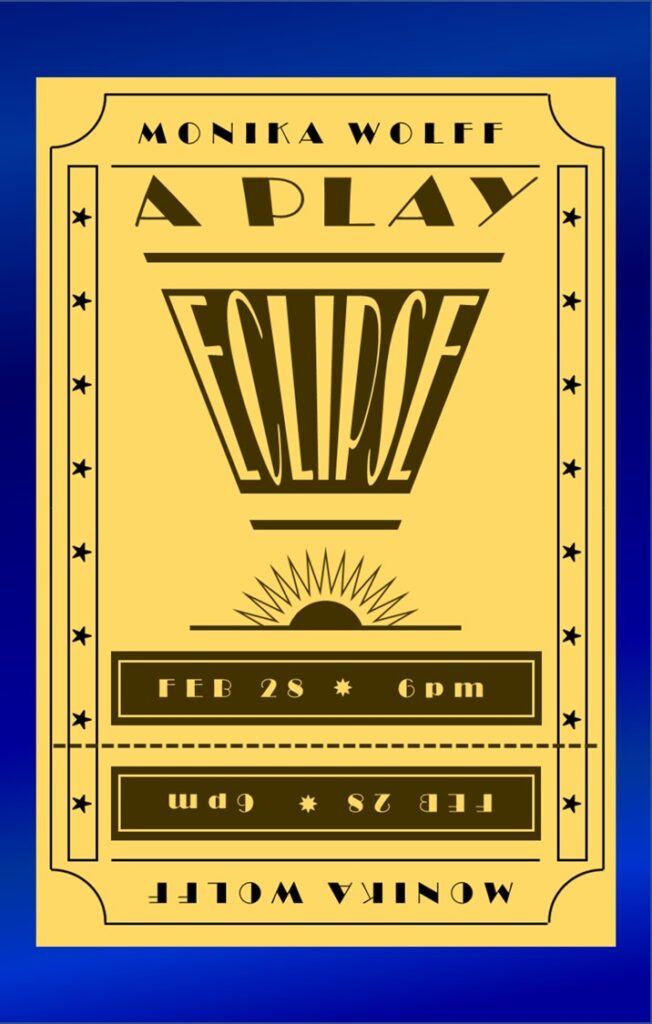 eclipse a play by monika wolff